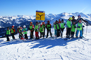 Ob�z narciarski Alpy Austria