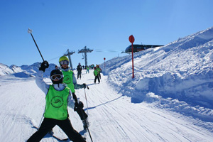 Ob�z narciarski Alpy Austria