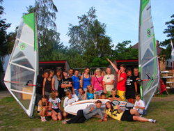 Ob&oacute;z windsurfingowy